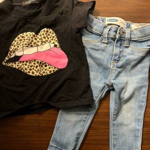 Tshirt and jeans set